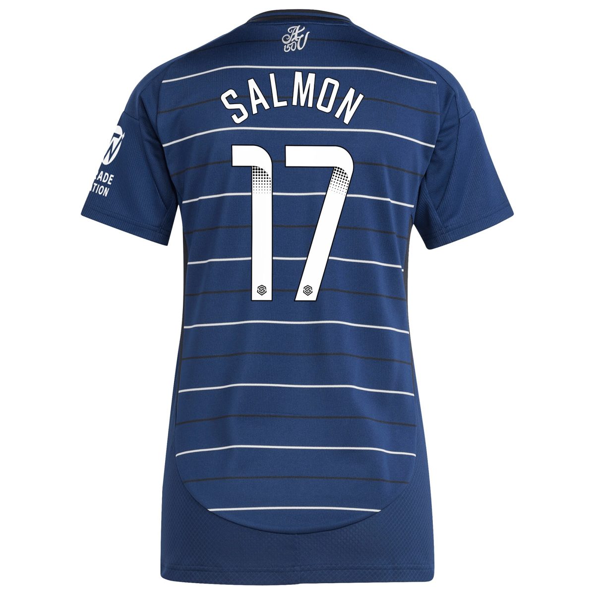aston villa wsl adidas third shirt 2024-25 – womens with salmon 17 printing Collection | Aston Villa Fan Shop