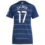 aston villa wsl adidas third shirt 2024-25 – womens with salmon 17 printing Collection | Aston Villa Fan Shop