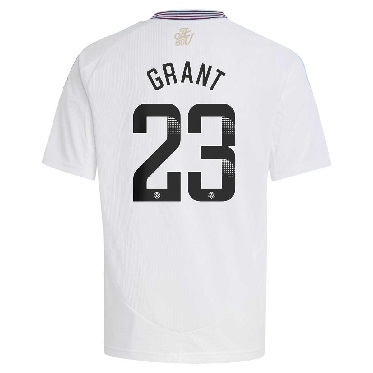 aston villa wsl away shirt 2024-25 – kids with grant 23 printing Collection | Aston Villa Fan Shop