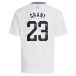 aston villa wsl away shirt 2024-25 – kids with grant 23 printing Collection | Aston Villa Fan Shop