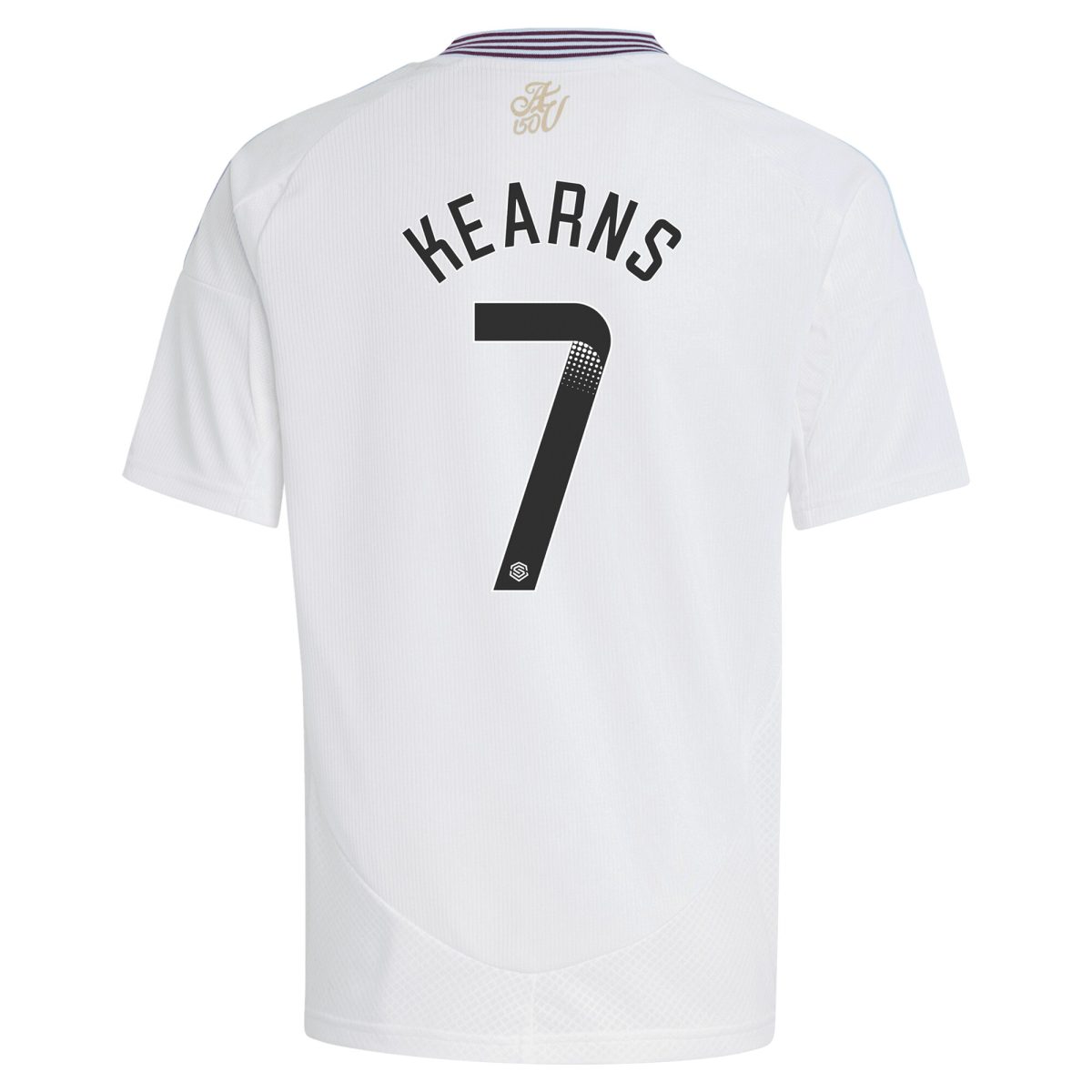 aston villa wsl away shirt 2024-25 – kids with kearns 7 printing Collection | Aston Villa Fan Shop
