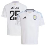 aston villa wsl away shirt 2024-25 – kids with taylor 25 printing Collection | Aston Villa Fan Shop