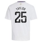aston villa wsl away shirt 2024-25 – kids with taylor 25 printing Collection | Aston Villa Fan Shop