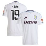 aston villa wsl away shirt 2024-25 with leon 19 printing Collection | Aston Villa Fan Shop