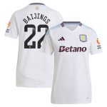 aston villa wsl away shirt 2024-25 – womens with baijings 22 printing Collection | Aston Villa Fan Shop