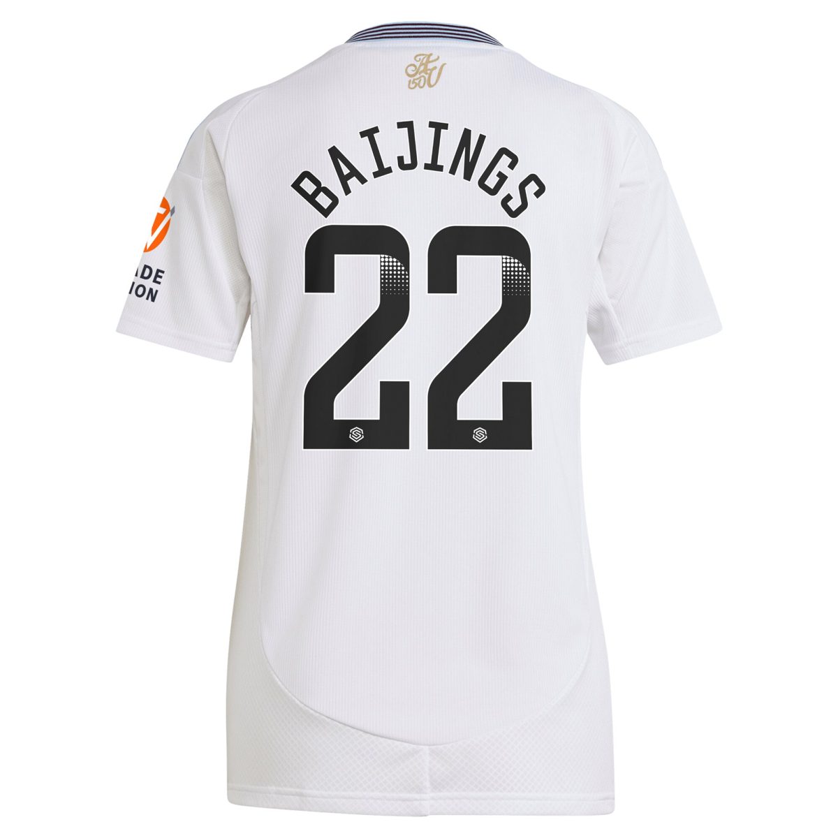 aston villa wsl away shirt 2024-25 – womens with baijings 22 printing Collection | Aston Villa Fan Shop