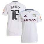 aston villa wsl away shirt 2024-25 – womens with maritz 16 printing Collection | Aston Villa Fan Shop