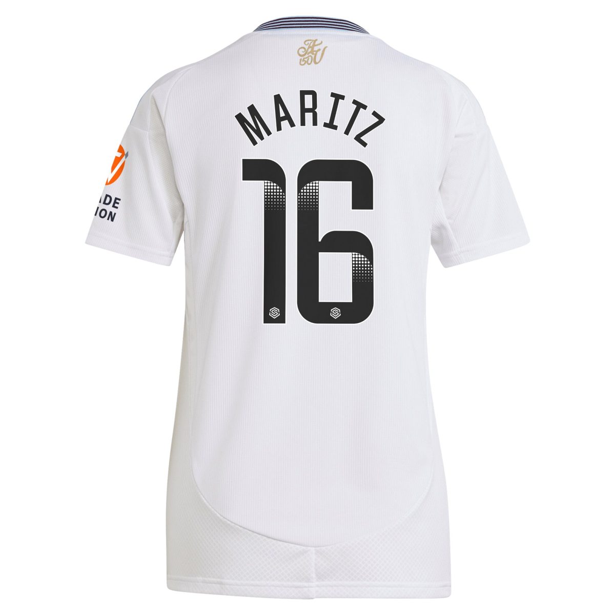 aston villa wsl away shirt 2024-25 – womens with maritz 16 printing Collection | Aston Villa Fan Shop