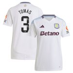 aston villa wsl away shirt 2024-25 – womens with tomás 3 printing Collection | Aston Villa Fan Shop